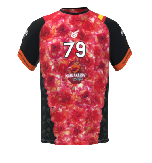 Diseño «Claveles» — camiseta frente
