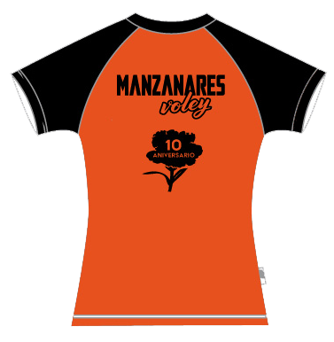 Camiseta de entreno — espalda