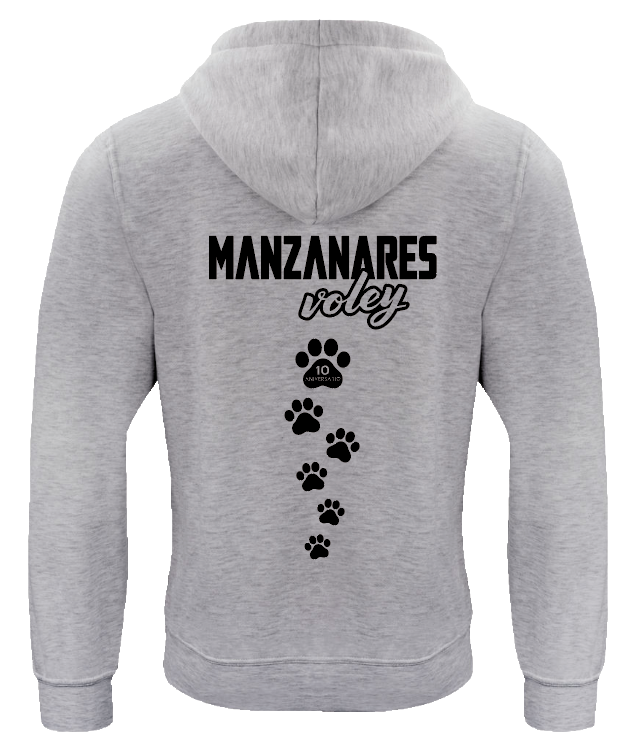 Sudadera 10º aniversario — espalda